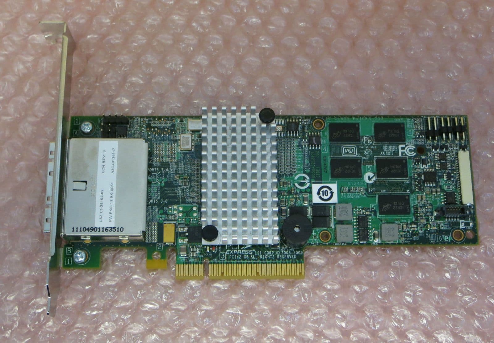 Fujitsu 8-Port SAS RAID Controller LSI MegaRAID 9280-8E 38019816 L3 ...