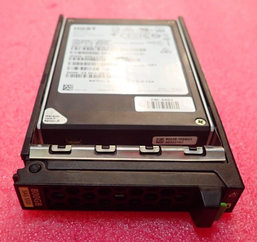 Fujitsu 800GB SAS 12Gb/s MU 2 5" SFF MLC Solid State Drive SSD S26361F5666L800