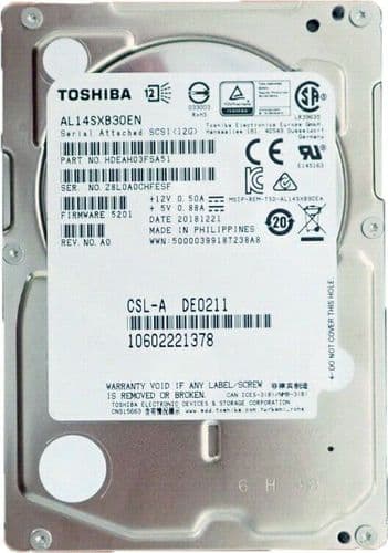 Fujitsu AL14SXB30EN HD SAS 12G 300GB 15K HOT PL 2.5' EP HDD 10602221378