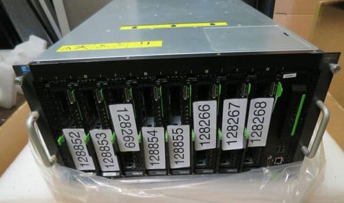 Fujitsu BX400 S1 Blade Chassis 8 slots with LCD +Management Blade Power Supplies