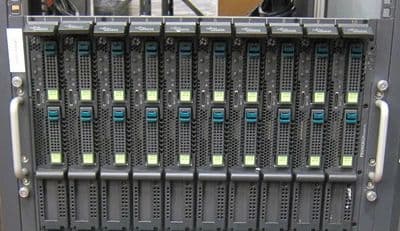 Fujitsu BX600 S3 BX620 S4 + 10 x Dual Quad Core L5420 2.5Ghz Blade Servers