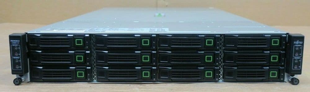 Fujitsu CX400 S2 4-Node 2U Server 8 x Intel XEON Ten-Core E5-2690v2 128GB RAM