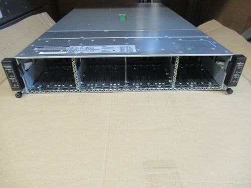 Fujitsu CX400 S2 4 node Server chassis 4 x CX250 S2 Node Servers CTO 2xPS Rails