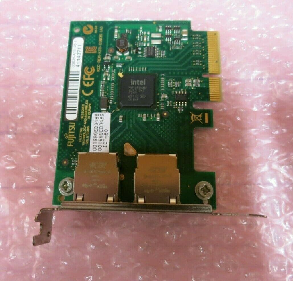 Fujitsu D3035A11 I350T2 Dual Port Low Profile Gigabit Network Card