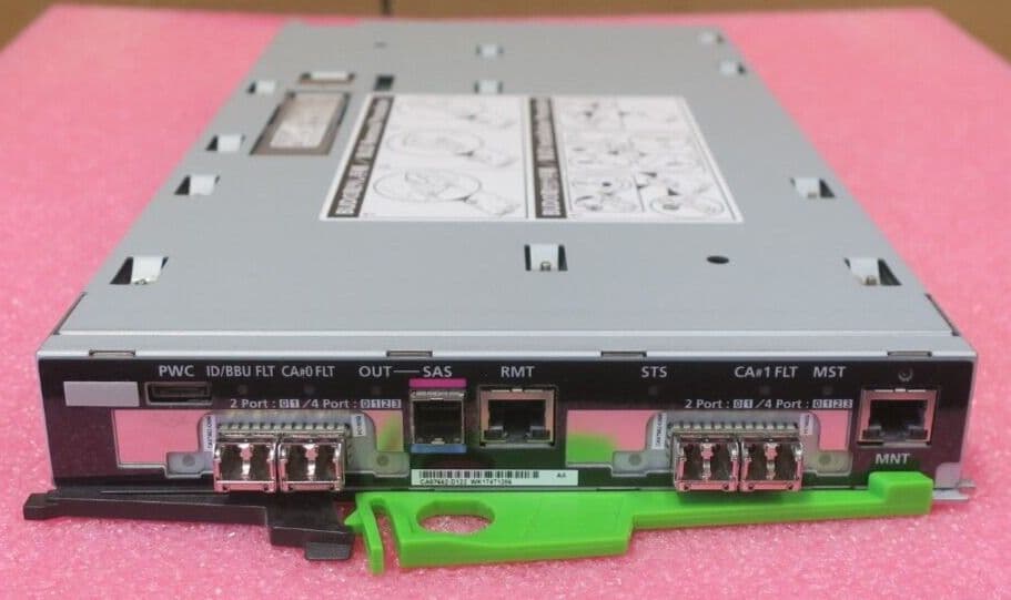 Fujitsu DX200 S4 Disk Array Controller CA07662D122 2x FC16G CA07662C008 SFPs