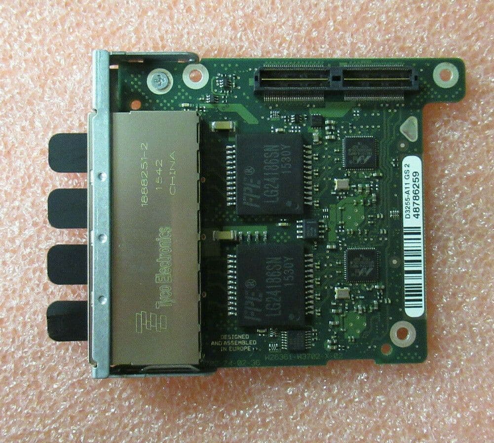 Fujitsu DynamicLoM Quad Port 1GB PCIe Controller Module D3255A11 GS2
