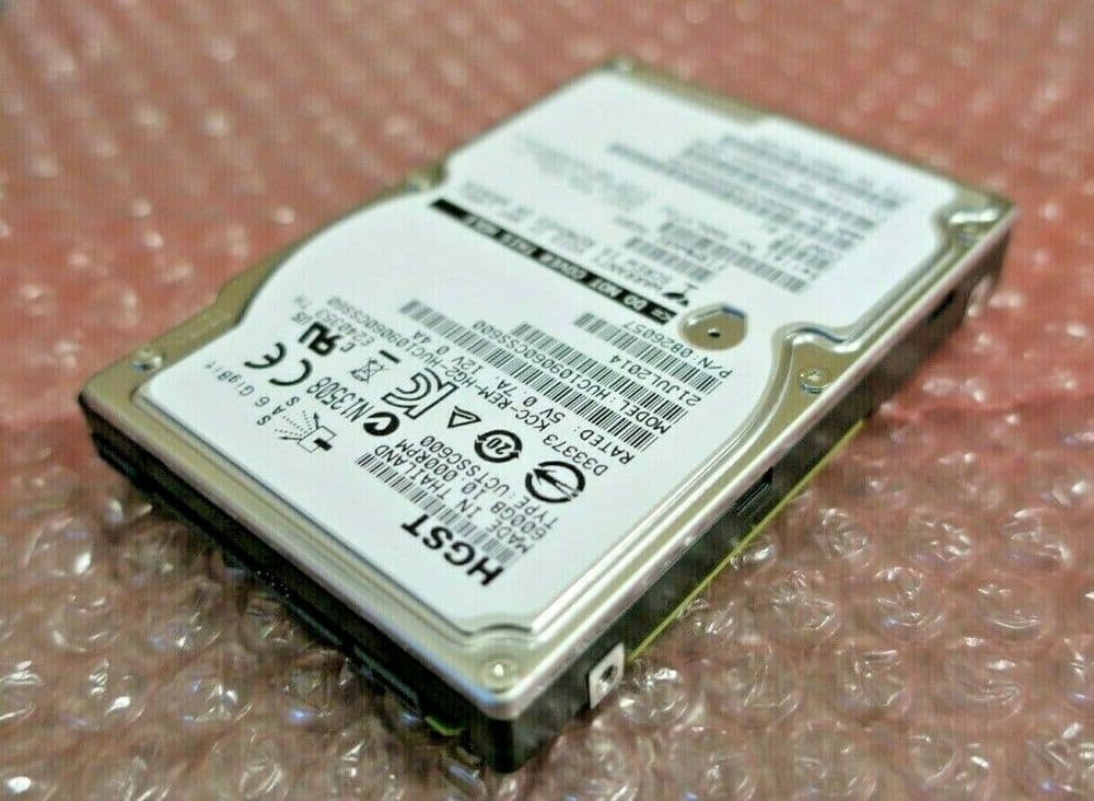 Disque Dur SAS 2.5" 600 Go Fujitsu Pour Eternus DX60/DX100/DX200 - Modèle CA07670-E693, Occasion Testé