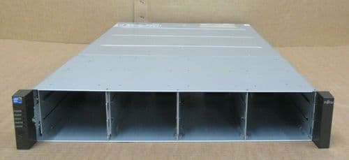 Fujitsu ETERNUS CS800 S4 Base Shelf 2x 8GB Controller 12 x 3.5" SAS Bays 2x PSU
