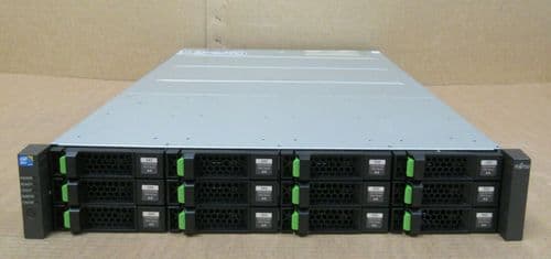 Fujitsu ETERNUS CS800 S5 Base Shelf 2x Controller 48TB HDD CA07339-E064 2x PSU