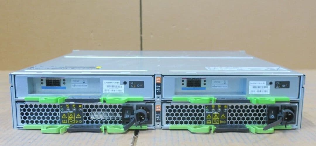 Fujitsu Eternus DX200 S3 Extension Shelf CS-VCES-DX23F 2x IOM12G 21 6TB ...