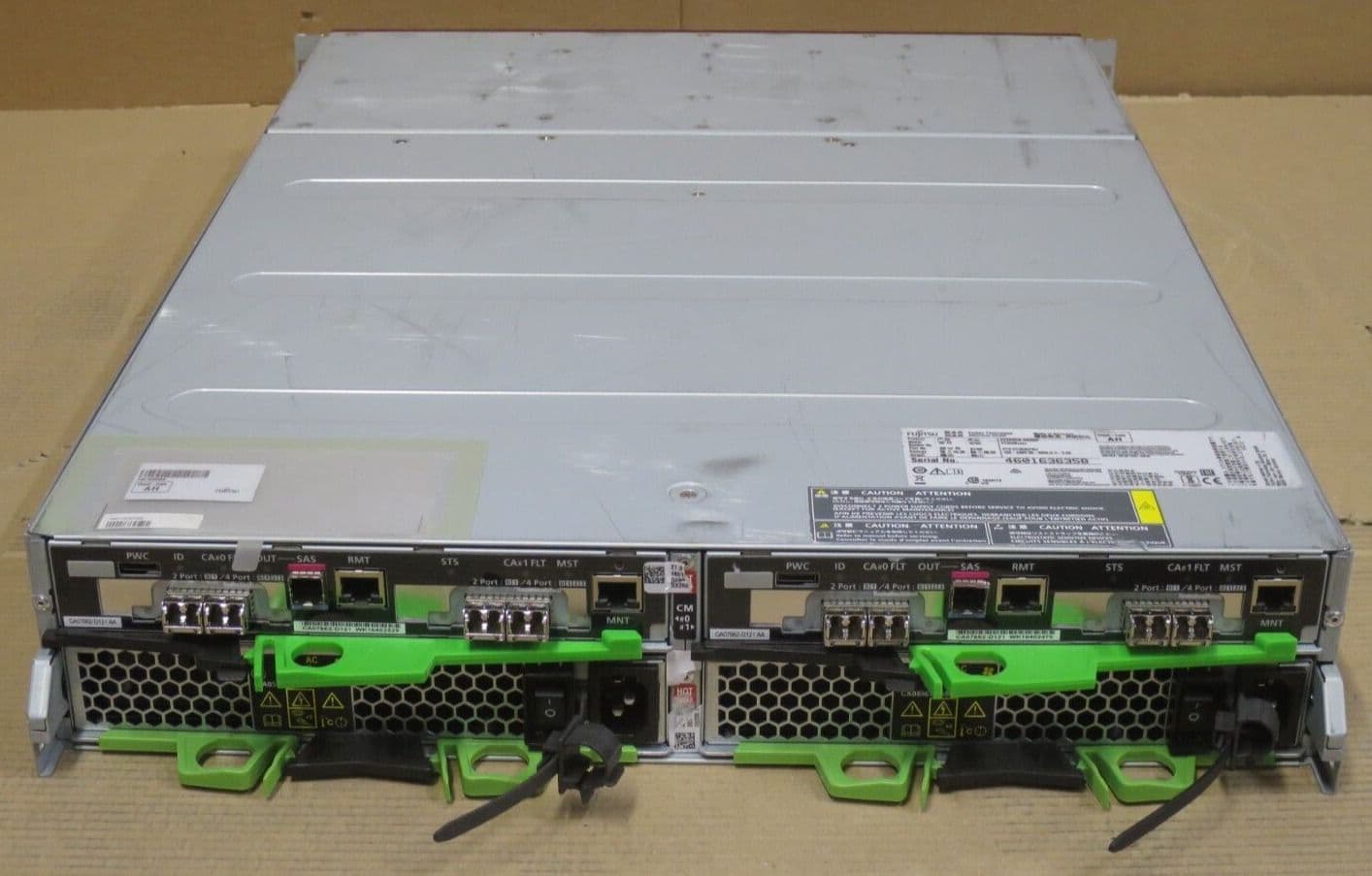 Fujitsu Eternus DX200F All Flash Array ET203CFBU 2x16GB Controllers ...
