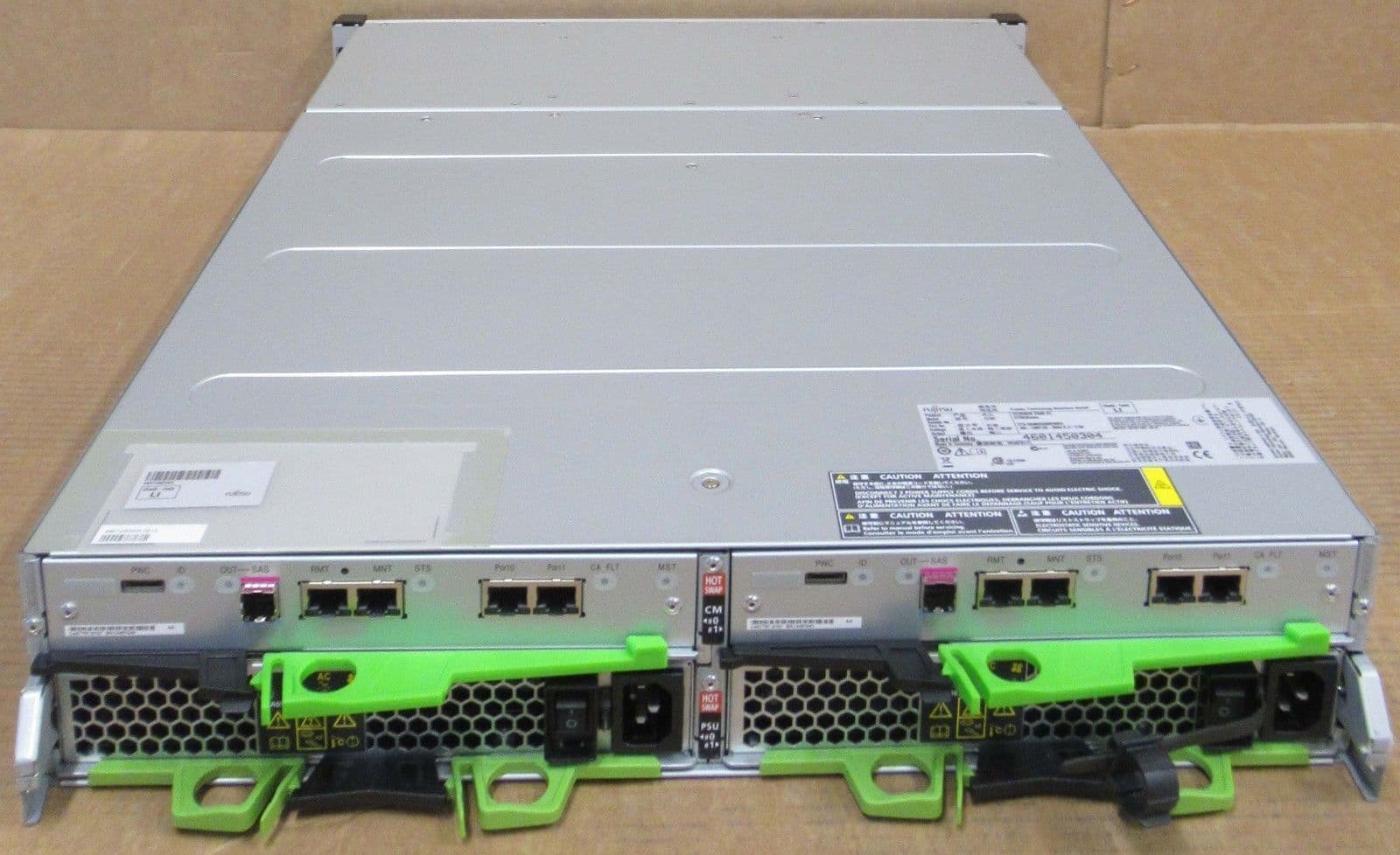 Fujitsu Eternus DX60 S3 24 Bay 10GB Raid Cntlr iSCSI Disk Storage System