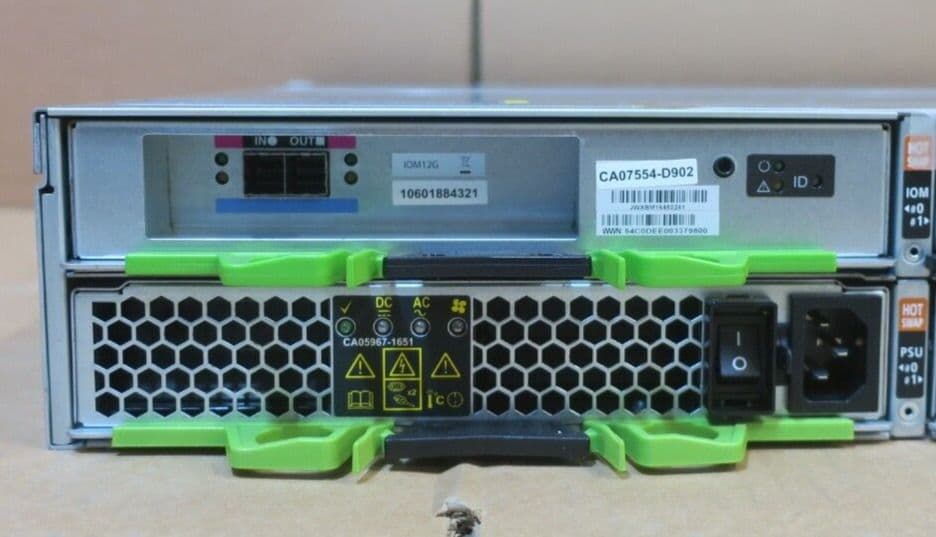Fujitsu Eternus JX40 S2 Rack Storage Subsystem Array 12x 3 5
