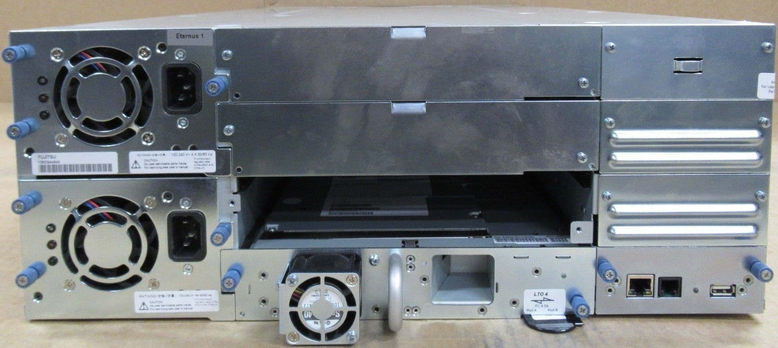 Fujitsu Eternus LT60 4U LT04 Drive LT60JFF1U 48 Slot Tape Library