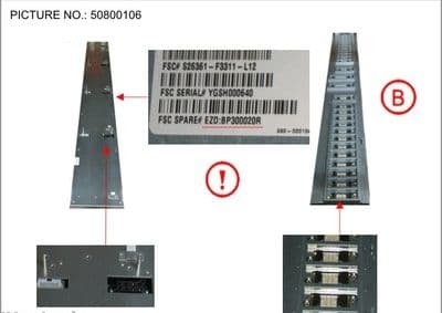 Fujitsu EZD:BP300020R PRIMERGY BLADEFRAME BF400_S2 ROHS S26361-F3311-L12