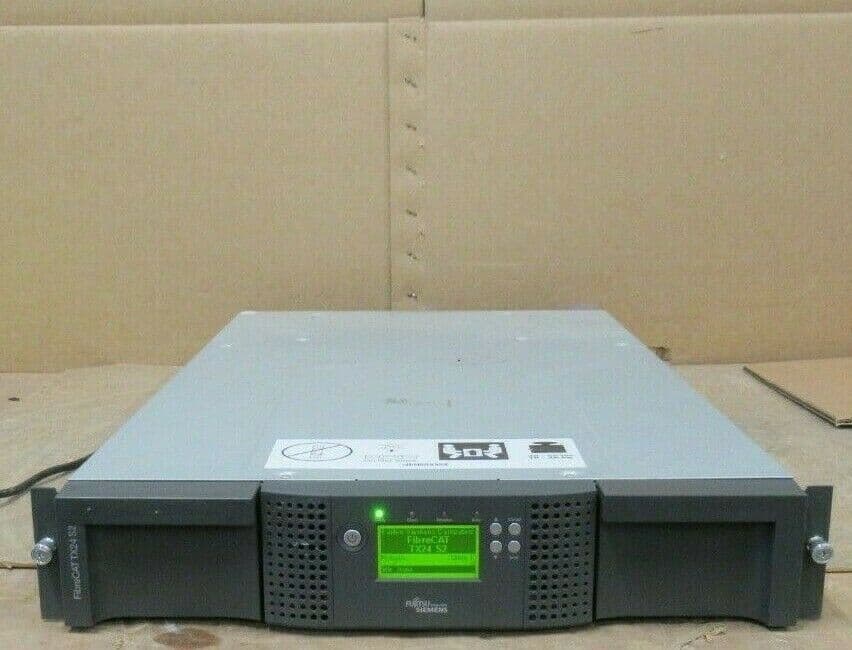 Fujitsu Fibre Cat TX24 S2 TXS SAS LTO4 SAS Drive Autoloader Tape Library