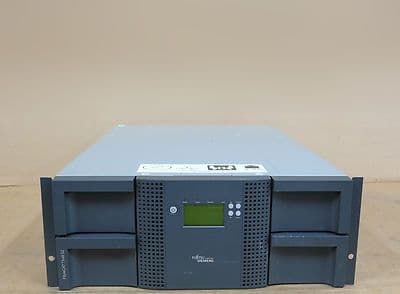 Fujitsu FibreCAT TX48 S2 Rackmount Tape Library Autoloader - No Drives