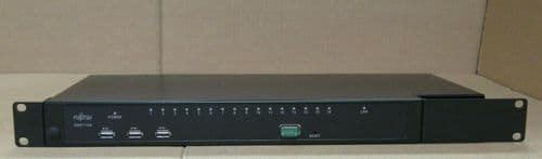 Fujitsu KVM1116Q S26361-K1612-V116 Console Digital KVM SW 16 Port 1x IP 1x Local