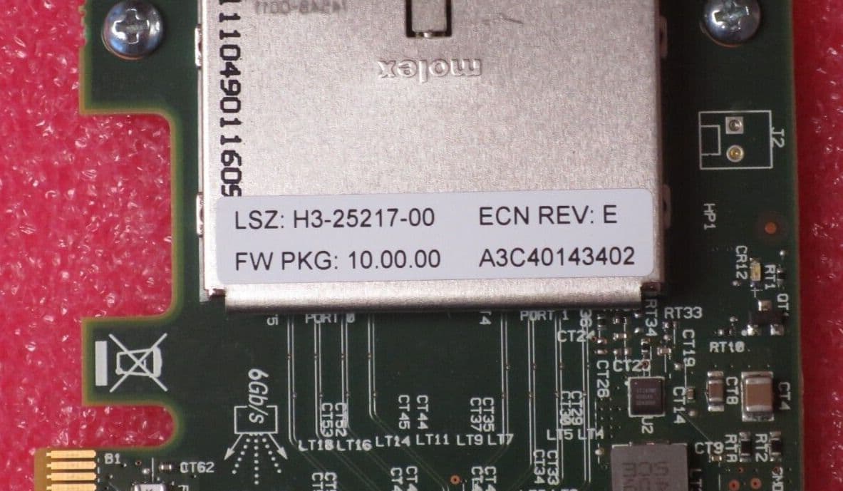 Fujitsu LSI MegaRAID SAS 92008e Dual SAS PCIE x8 RAID Controller