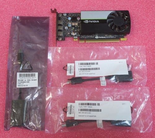 Fujitsu Nvidia T400 4GB GDDR6 PCIe 3.0 x16 3x MiniDP Graphics GPU Card PY-VG4T2L