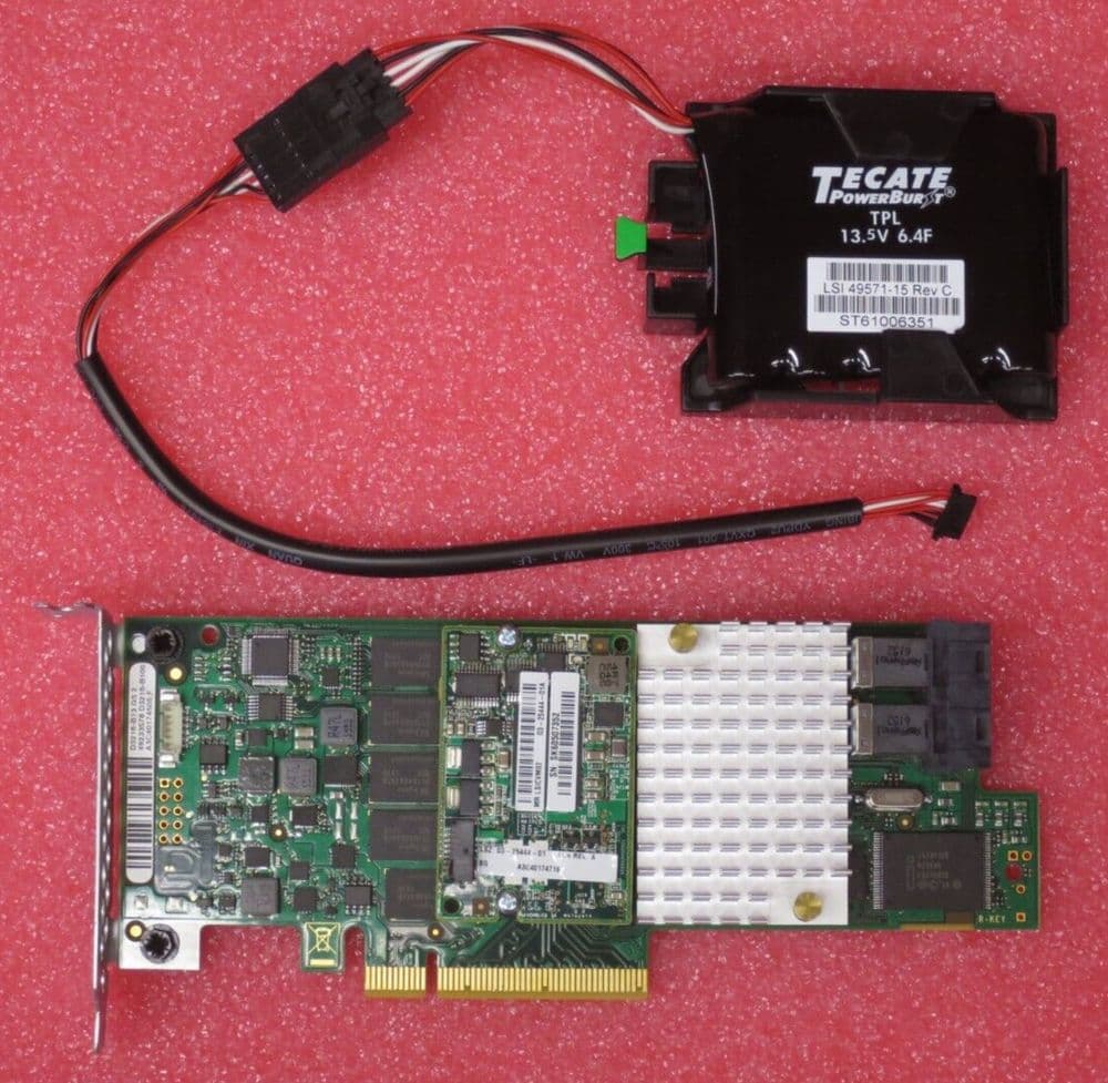 Fujitsu PRAID EP420i /2GB 8Port SAS RAID Controller D3216B13 FBU & Cable