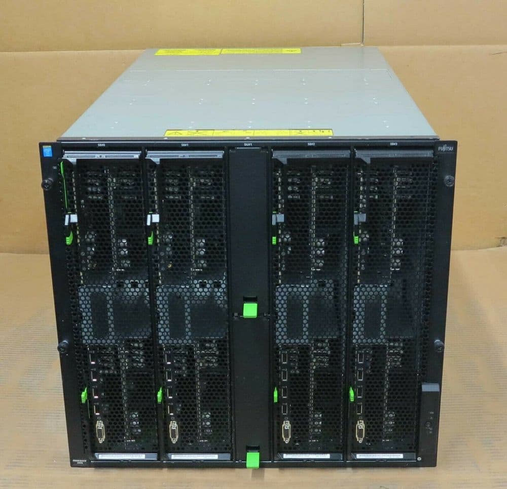 Fujitsu PrimeQuest 2800B Chassis 4x Node With 8x 15C E78880V2 CPU 6 x