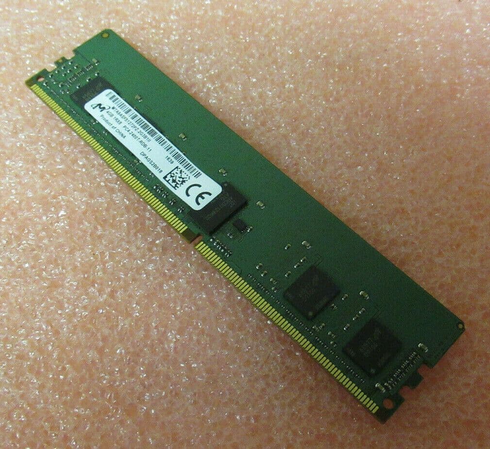 2 X NEW Micron 4GB 1Rx8 DDR4 PC4-2400 ECC 288-Pin UDIMM RAM MTA9ASF51272AZ-2G3B1