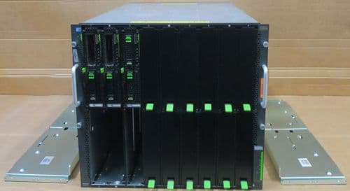 Fujitsu Primergy BX900 S1 Blade Chassis 18-Slot S26361-K1245-V200 + 3x Blades