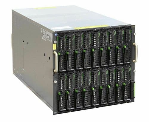 Fujitsu Primergy BX900 S2 Blade Chassis 18-Slot + 6x PSU + 2x Management Modules