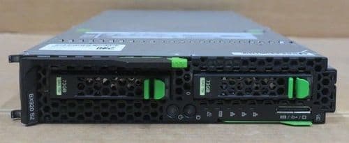 Fujitsu Primergy BX920 S2 Blade 2x 4-Core E5640 2.66GHz 144GB RAM 2x 73GB HDD