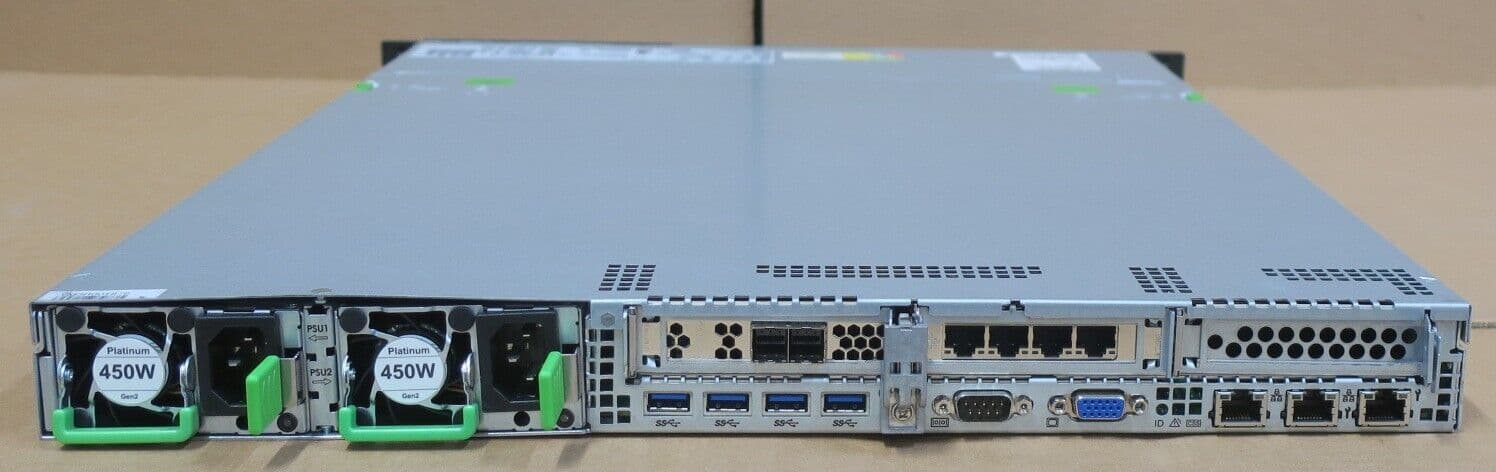 Fujitsu Primergy RX1330 M2 4C E3-1230v5 64GB Ram 3x 300GB HDD 4x 3