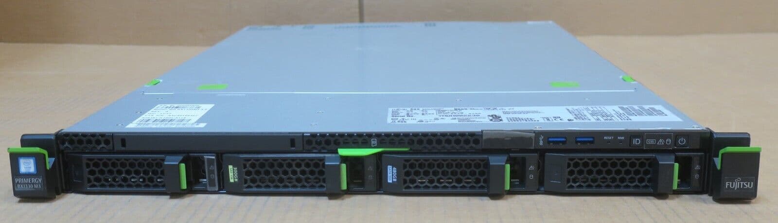 Fujitsu Primergy RX1330 M3 4C E3-1270v6 1 86TB 4Bay Short Depth 1U Rack ...