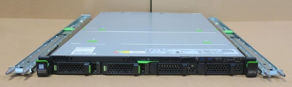 Fujitsu Primergy RX2530 M1 2x 10C E5-2650V3 256GB RAM 2x 300GB HDD 4 ...