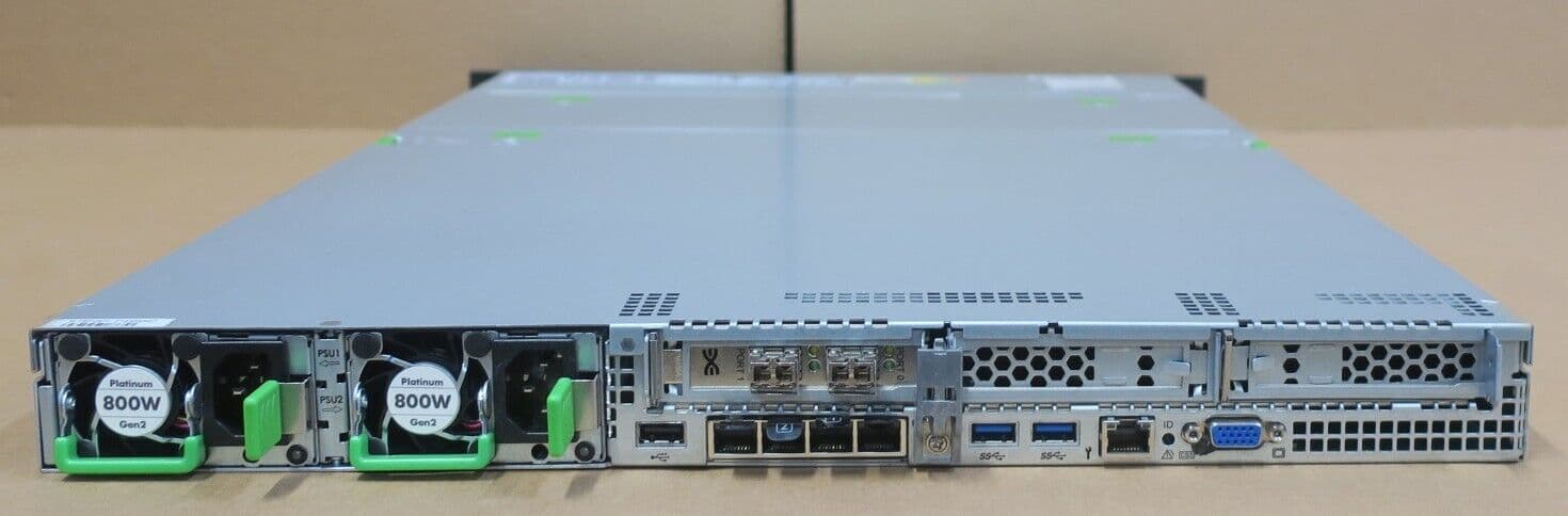 Fujitsu Primergy RX2530 M1 2x 10C E5-2650V3 256GB RAM 2x 300GB HDD 4 ...