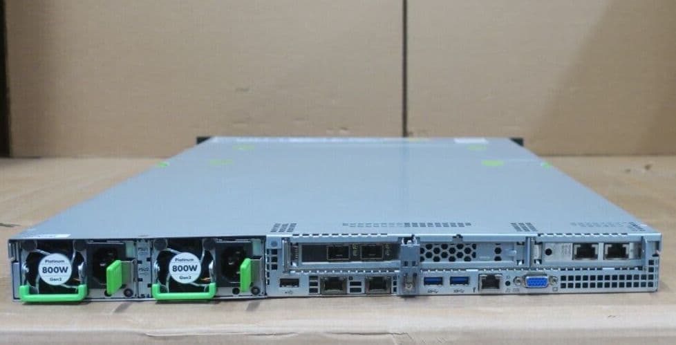 Fujitsu Primergy RX2530 M2 2x 10-Core E5-2630v4 256GB Ram 4x 2 5