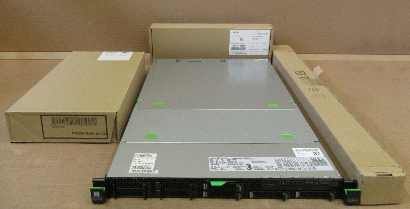 Fujitsu Primergy RX2530 M2 2x 8-Core E5-2620v4 2 1GHz 64GB 1
