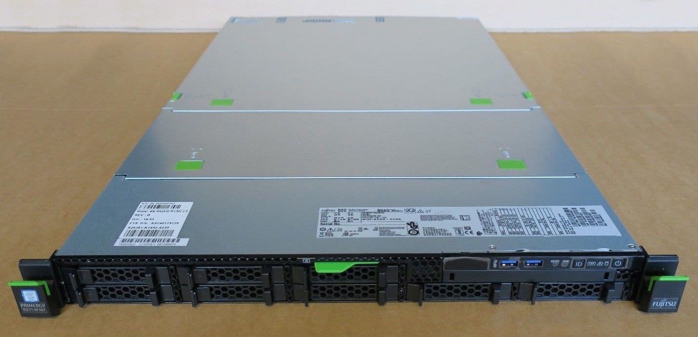 Fujitsu Primergy RX2530 M2 8-Core Xeon E5-2620v4 2 10GHz 32GB Ram 1TB ...