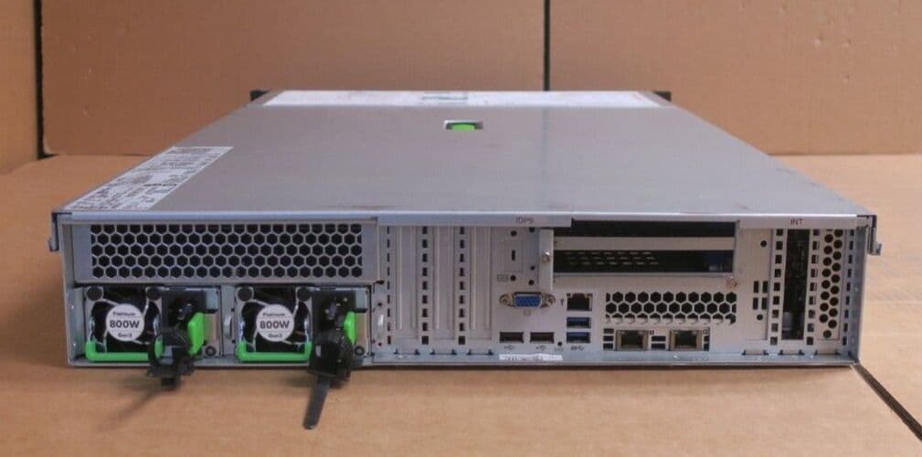 Fujitsu Primergy RX2540 M1 2x 6-Core E5-2620v3 128GB RAM 8x 2 5