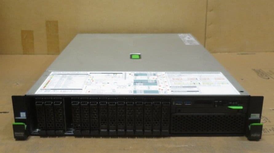 Fujitsu Primergy RX2540 M1 6 Core E5-2620v3 2 40GHz 64GB 16Bay SAS 2 5 ...