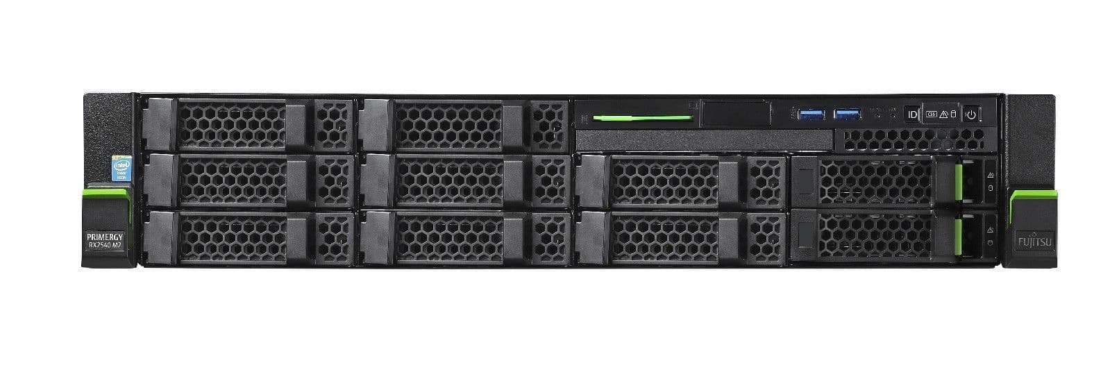 Fujitsu Primergy RX2540 M2 2x 10-Core Xeon E5-2630Lv4 1 8GHz 32GB