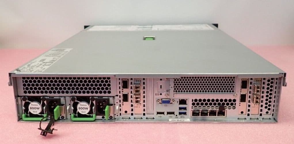 Fujitsu Primergy RX2540 M2 2x 10Core E5-2640v4 96GB RAM 8x 2 5