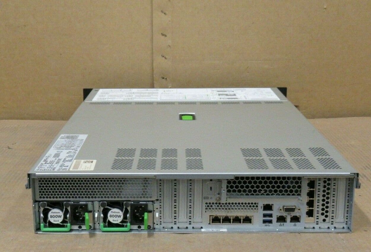 Fujitsu Primergy RX2540 M4 2 x Xeon Gold 5115 10C 2 40GHz 160GB 6