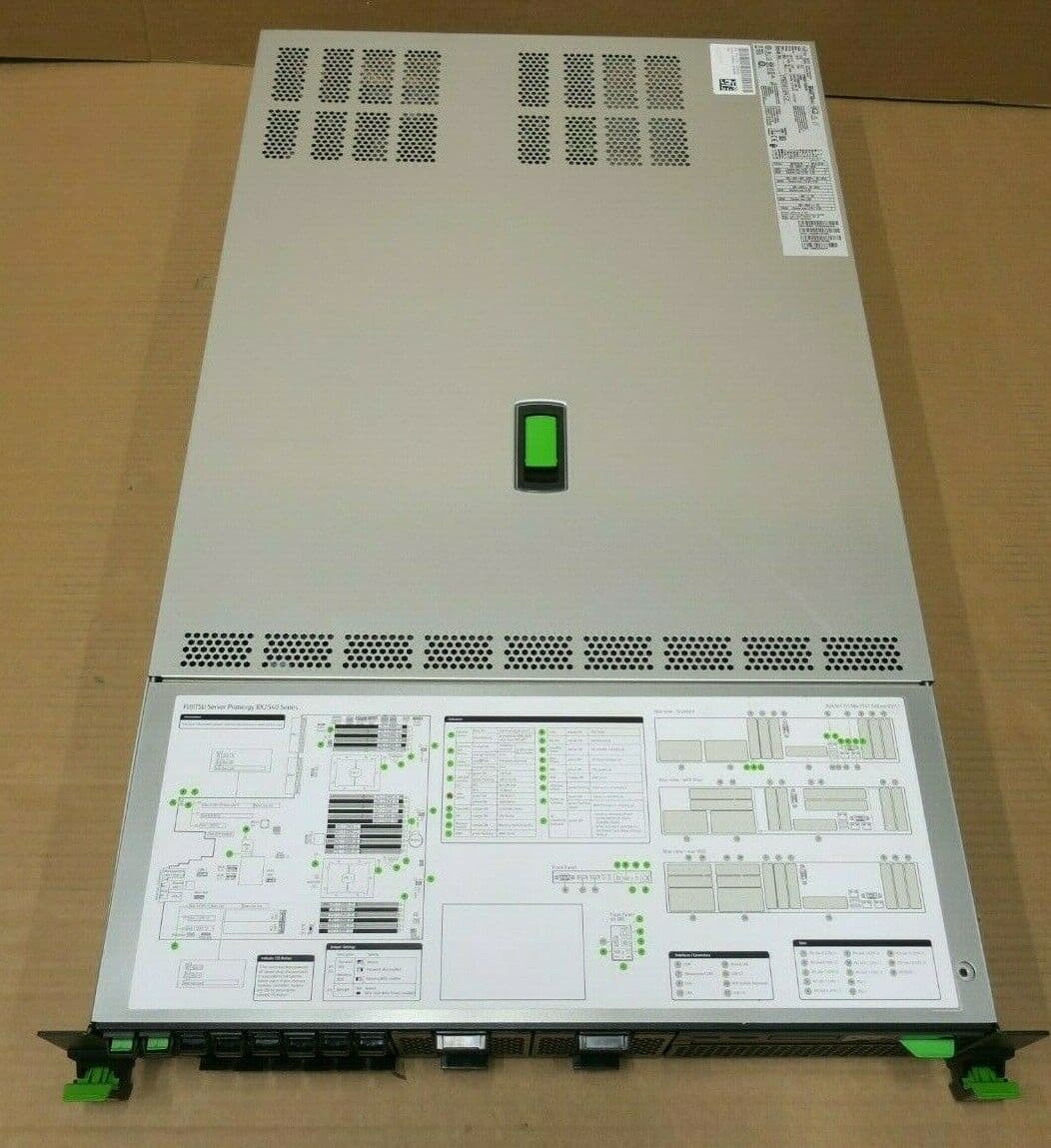 Fujitsu Primergy RX2540 M4 20Core Gold 6148 2 4GHz 16GB Ram 1 8TB