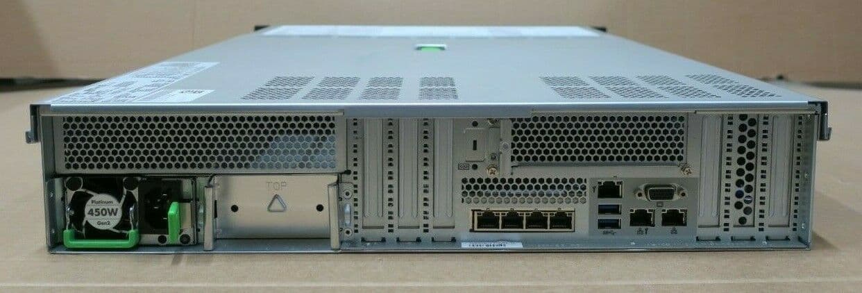 Fujitsu Primergy RX2540 M4 20Core Gold 6148 2 4GHz 16GB Ram 1 8TB