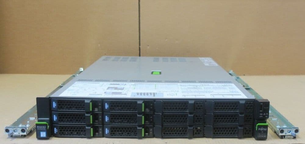 Fujitsu Primergy RX2540 M4 2x 8C Silver 4110 192GB Ram 37 8TB HDD 16 ...