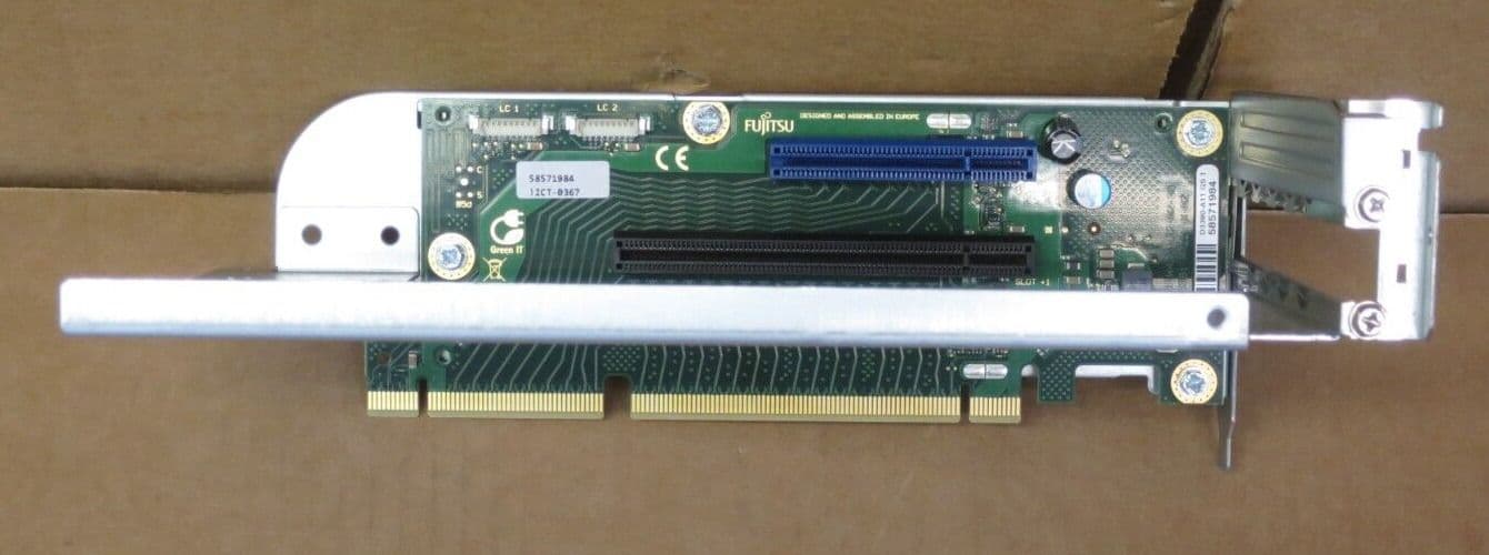 Scheda Rialzata Sinistra Fujitsu Primergy RX2540 M4 - 2x PCIe X16/x8 FH - Ricambio Server - Usata Testata - Foto 2