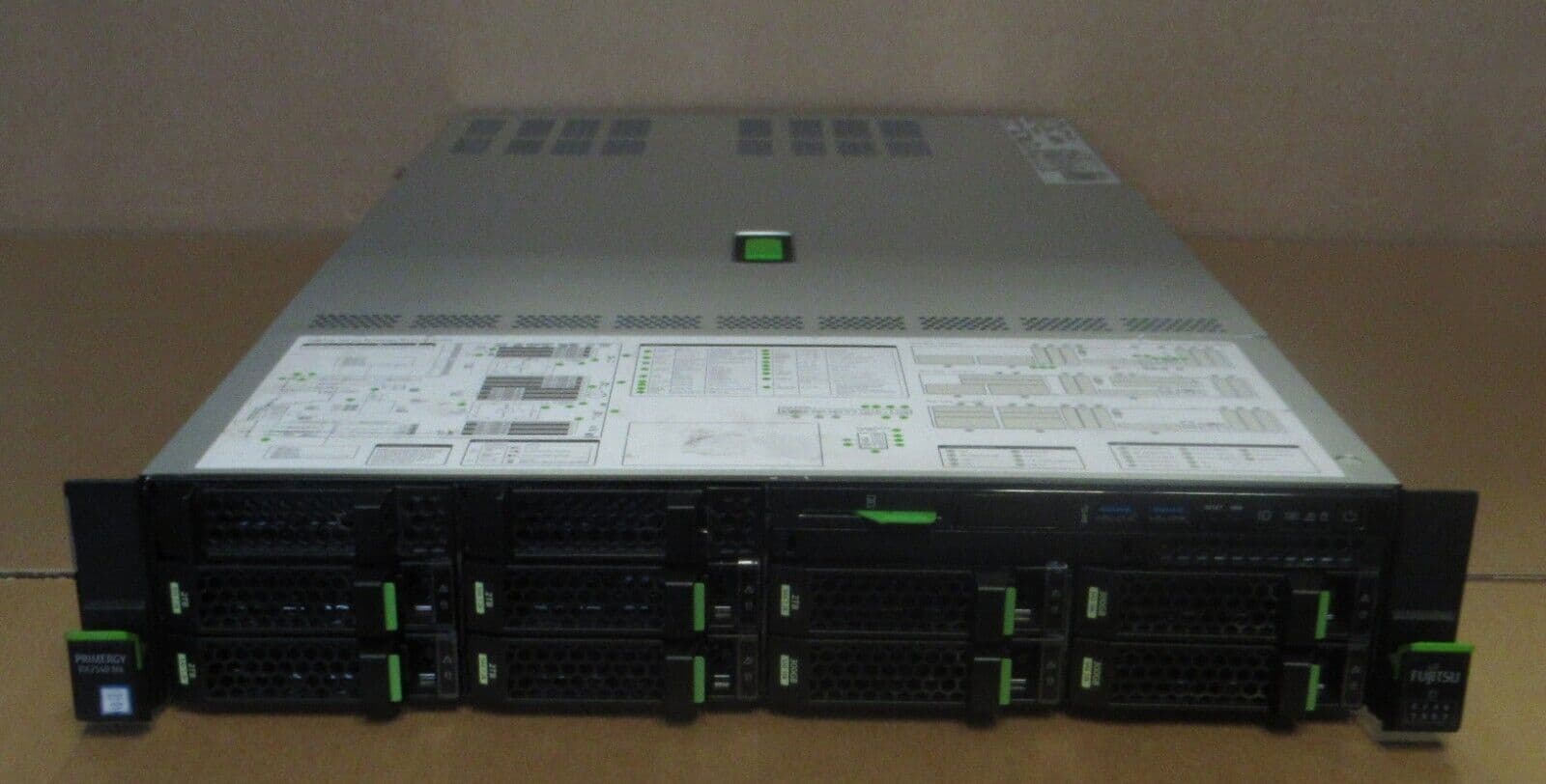 Fujitsu Primergy RX2540 M4 4-Core Silver 4112 32GB Ram 10 9TB HDD 2U ...