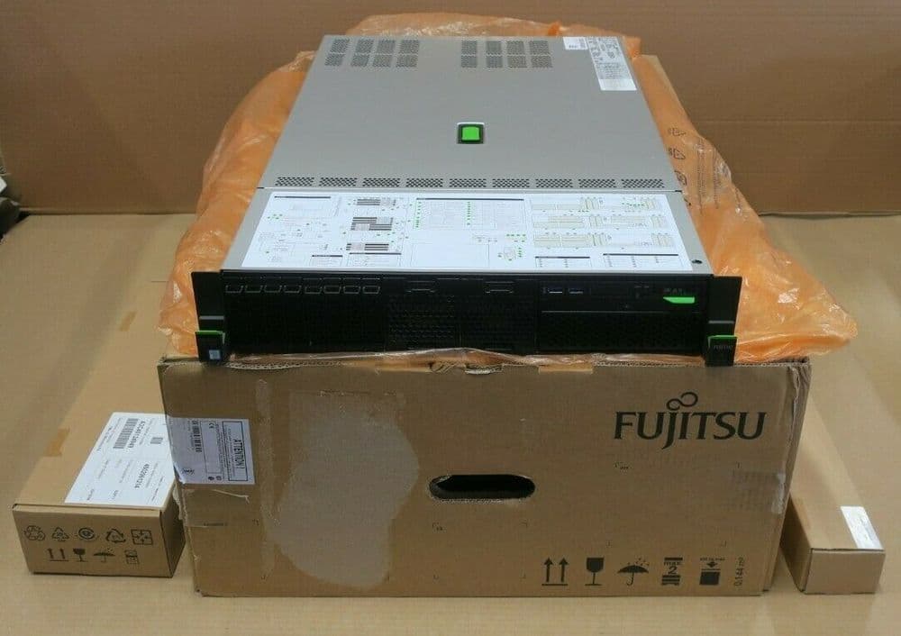 Fujitsu Primergy RX2540 M4 8-Core Silver 4108 1 8GHz 16GB Ram 8x 2 5 ...