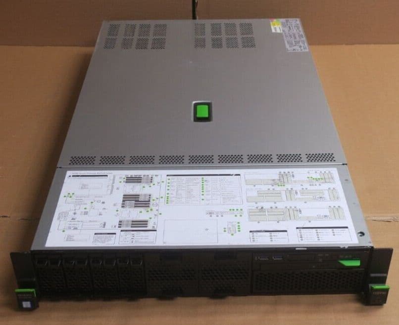 Fujitsu Primergy RX2540 M4 8x 2 5
