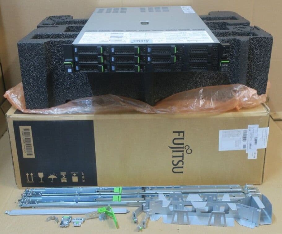 Fujitsu Primergy RX2540 M5 2x 26C Gold 6230R 768GB RAM 8x 900GB SSD ...
